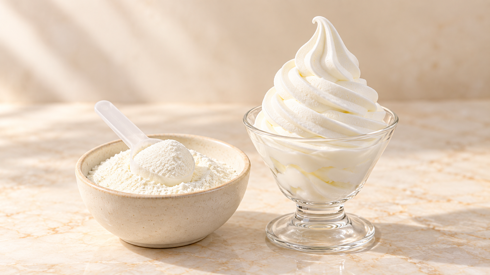 Frozen Yoghurt Premix for commercial food production